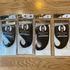 [BUNDLE 2 pack] #48 MODEL MODEL 100% HUMAN HAIR WEAVE CROWN 8"